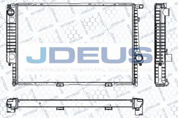 JDEUS RA0050550 Радиатор, охлаждение двигателя