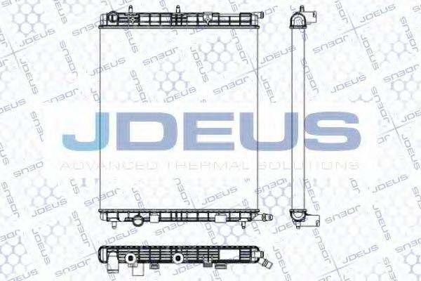 JDEUS RA0070090 Радиатор, охлаждение двигателя