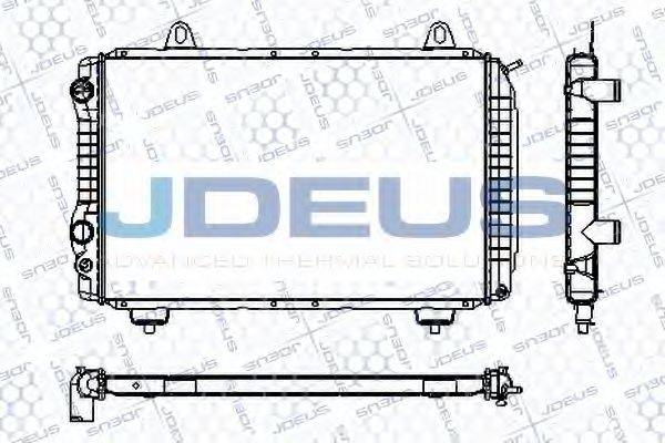 JDEUS RA0110101 Радиатор, охлаждение двигателя