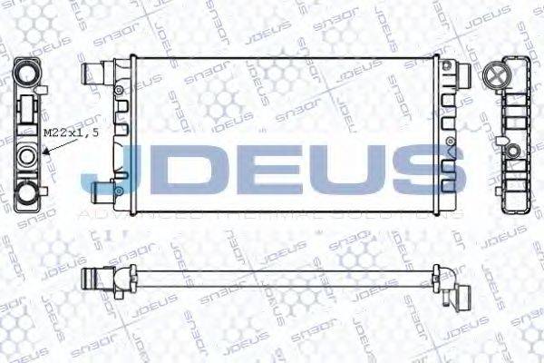 JDEUS RA0110211 Радиатор, охлаждение двигателя