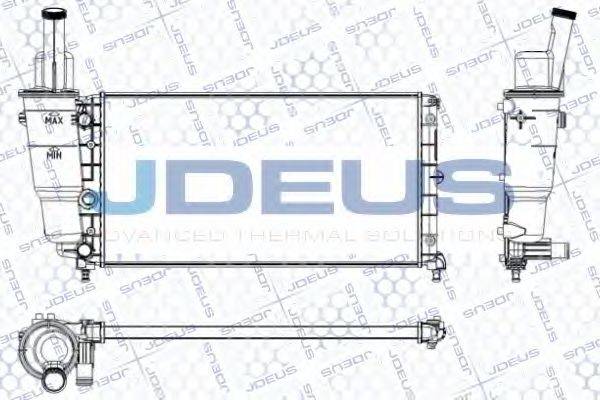 JDEUS RA0110310 Радиатор, охлаждение двигателя