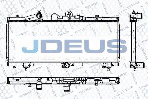 JDEUS RA0110460 Радиатор, охлаждение двигателя