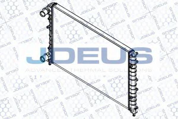 JDEUS RA0110810 Радиатор, охлаждение двигателя