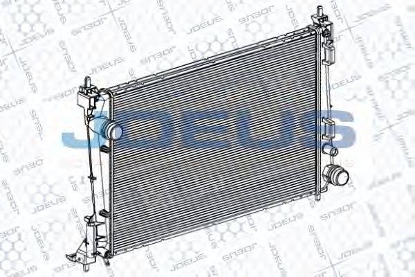 JDEUS RA0111150 Радиатор, охлаждение двигателя