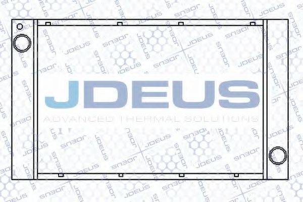 JDEUS 070M03 Радиатор, охлаждение двигателя