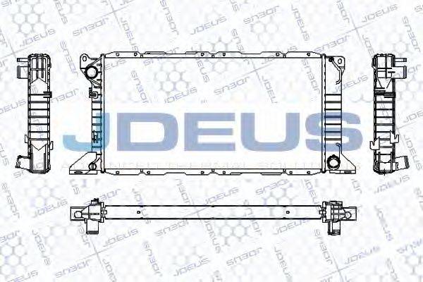 JDEUS RA0120880 Радиатор, охлаждение двигателя