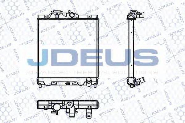 JDEUS RA0130040 Радиатор, охлаждение двигателя