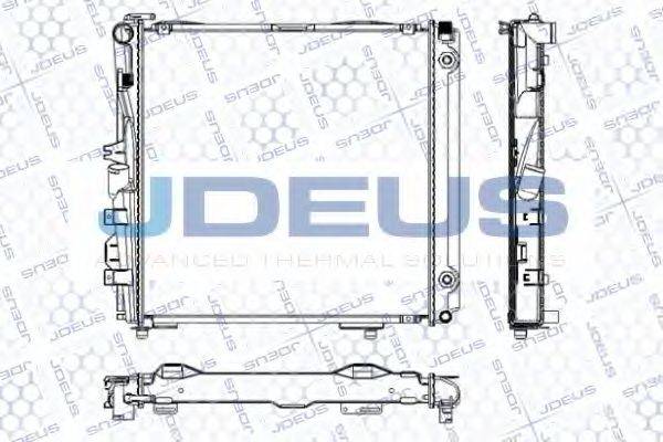 JDEUS RA0170190 Радиатор, охлаждение двигателя