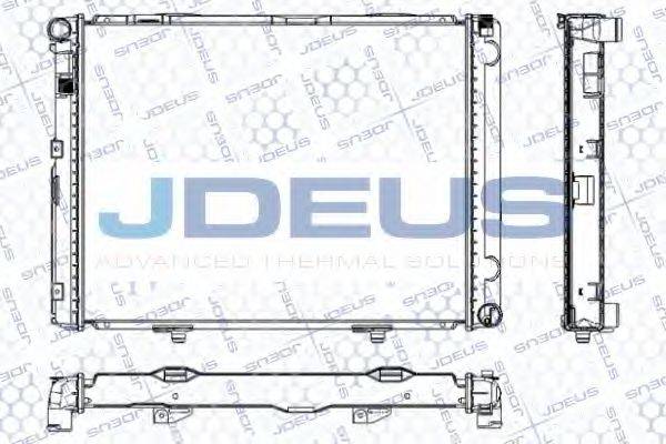 JDEUS RA0170210 Радиатор, охлаждение двигателя