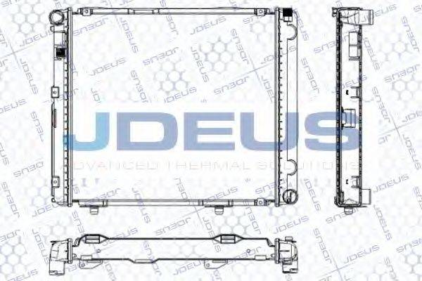 JDEUS RA0170300 Радиатор, охлаждение двигателя