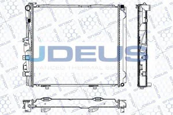 JDEUS RA0170540 Радиатор, охлаждение двигателя