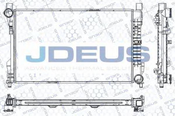 JDEUS RA0170550 Радиатор, охлаждение двигателя