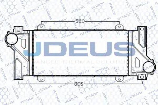 JDEUS 817M39 Интеркулер