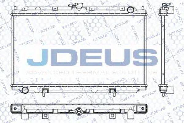JDEUS RA0190181 Радиатор, охлаждение двигателя