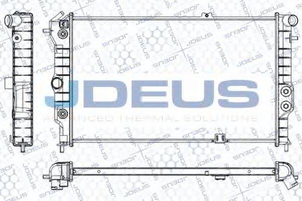 JDEUS RA0200570 Радиатор, охлаждение двигателя