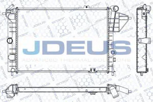 JDEUS RA0200580 Радиатор, охлаждение двигателя