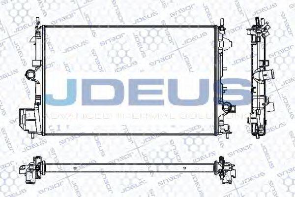 JDEUS RA0200890 Радиатор, охлаждение двигателя