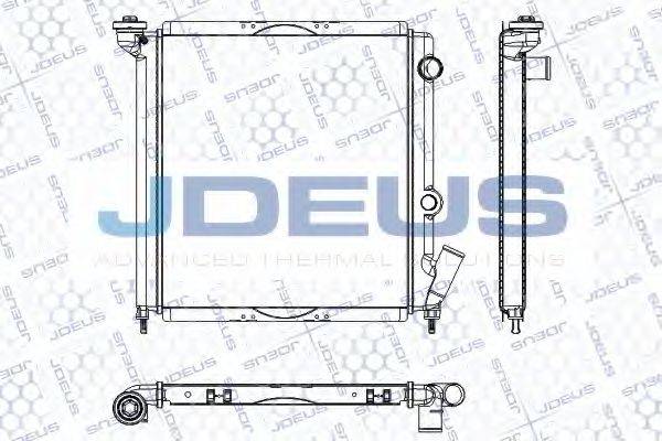 JDEUS RA0230061 Радиатор, охлаждение двигателя