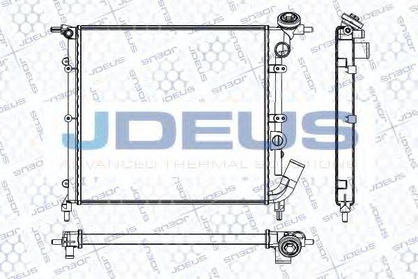JDEUS RA0230251 Радиатор, охлаждение двигателя