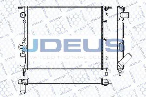 JDEUS RA0230431 Радиатор, охлаждение двигателя