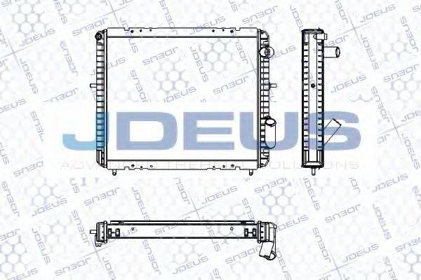 JDEUS RA0230481 Радиатор, охлаждение двигателя