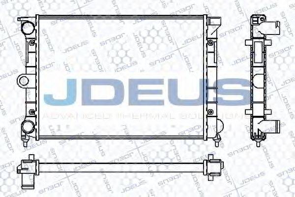 JDEUS RA0300330 Радиатор, охлаждение двигателя