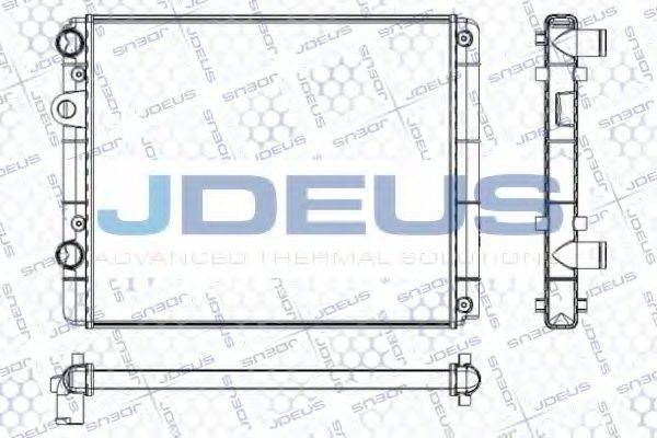 JDEUS RA0300400 Радиатор, охлаждение двигателя