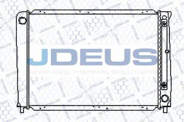 JDEUS RA0310290 Радиатор, охлаждение двигателя