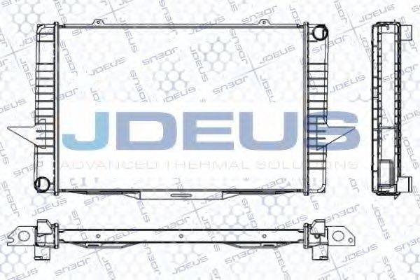 JDEUS RA0310360 Радиатор, охлаждение двигателя
