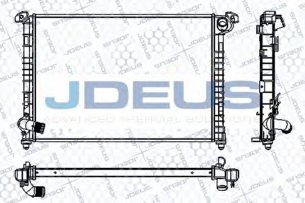 JDEUS RA0700010 Радиатор, охлаждение двигателя