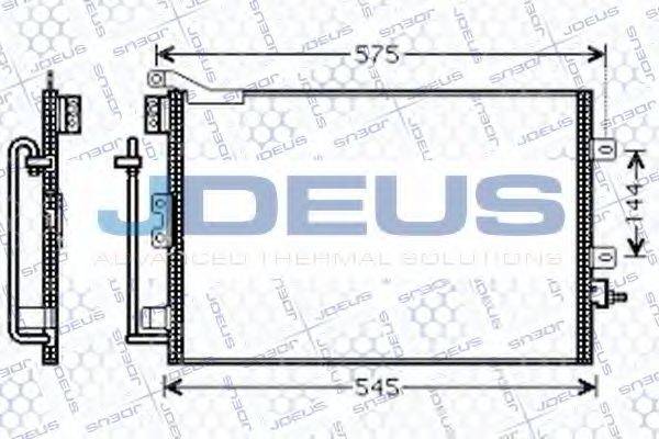 JDEUS 723M80 Конденсатор, кондиционер