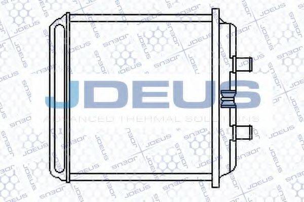 JDEUS RA2140002 Теплообменник, отопление салона