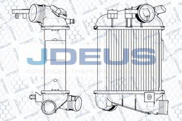 JDEUS RA8010370 Интеркулер
