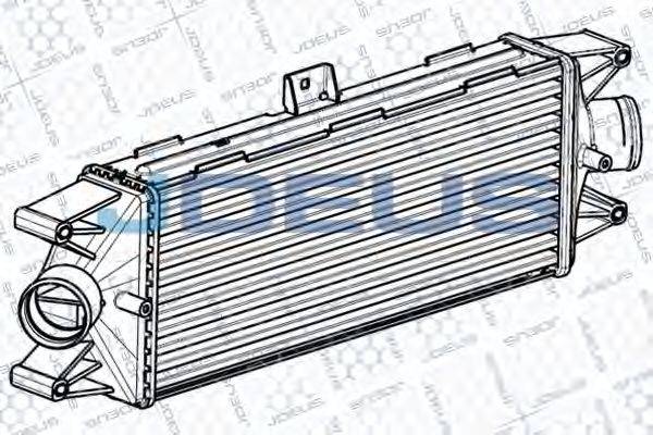 JDEUS RA8140060 Интеркулер