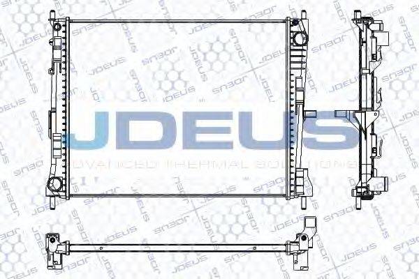 JDEUS RA0230870 Радиатор, охлаждение двигателя