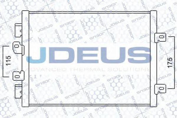 JDEUS 723M83 Конденсатор, кондиционер