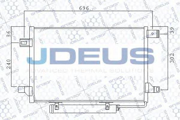 JDEUS 717M76 Конденсатор, кондиционер