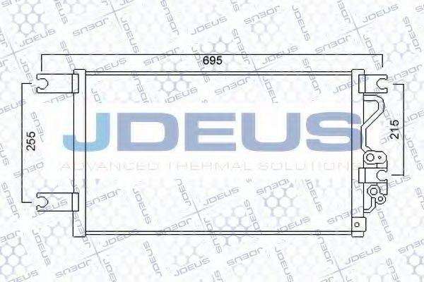 JDEUS 718M36 Конденсатор, кондиционер