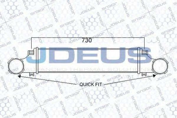 JDEUS 817M48 Интеркулер