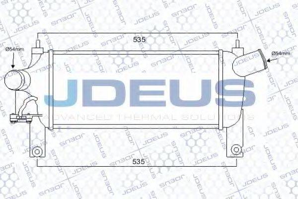 JDEUS 819M61 Интеркулер