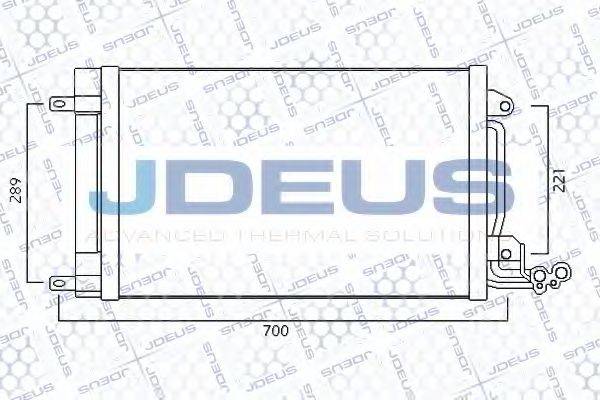 JDEUS 725M29 Конденсатор, кондиционер