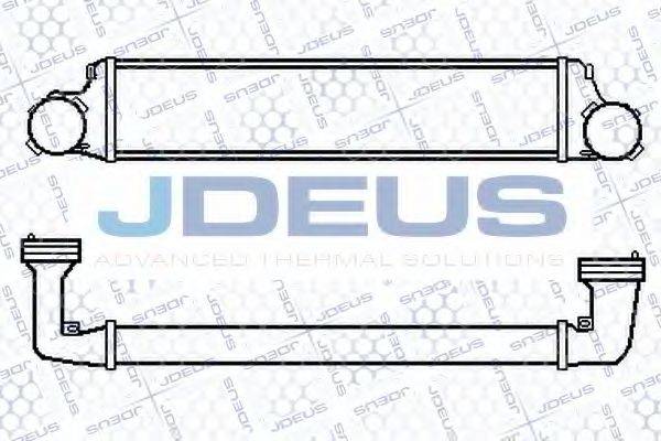 JDEUS 805M22 Интеркулер