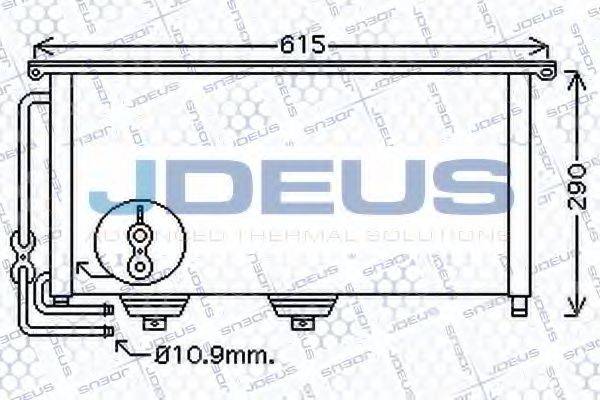 JDEUS 717M50 Конденсатор, кондиционер