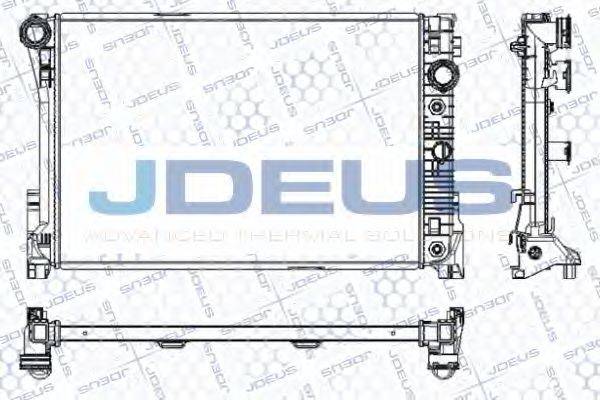 JDEUS RA0171000 Радиатор, охлаждение двигателя