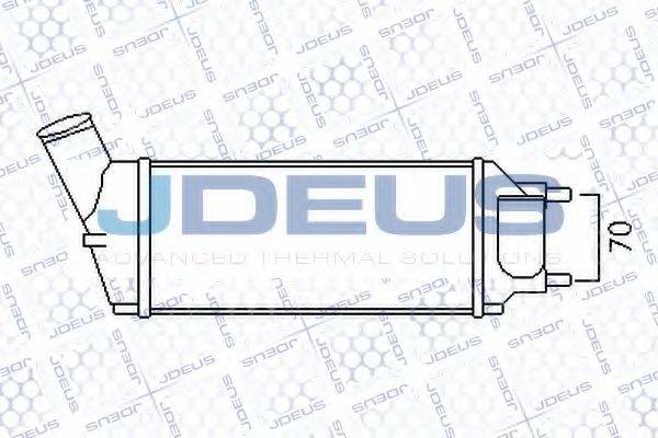 JDEUS 821M40 Интеркулер