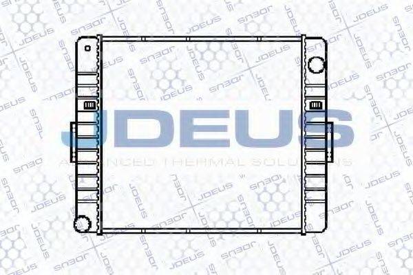 JDEUS 114M09 Радиатор, охлаждение двигателя