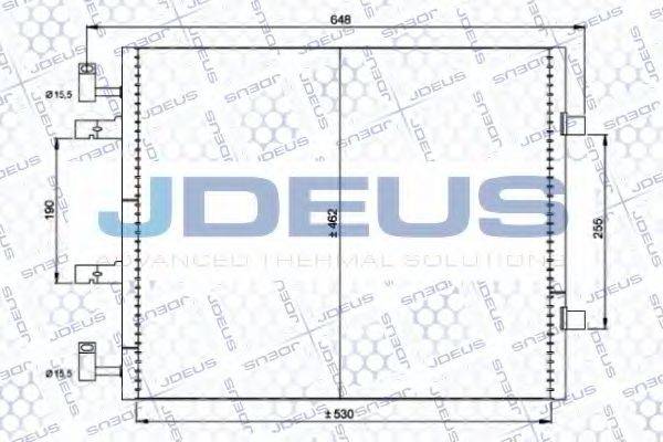 JDEUS 723M55 Конденсатор, кондиционер