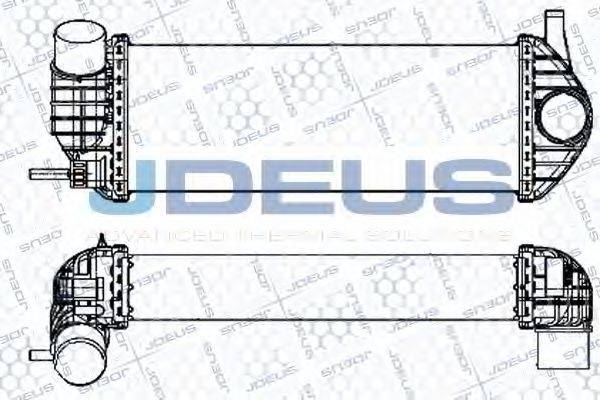 JDEUS 823M19 Интеркулер