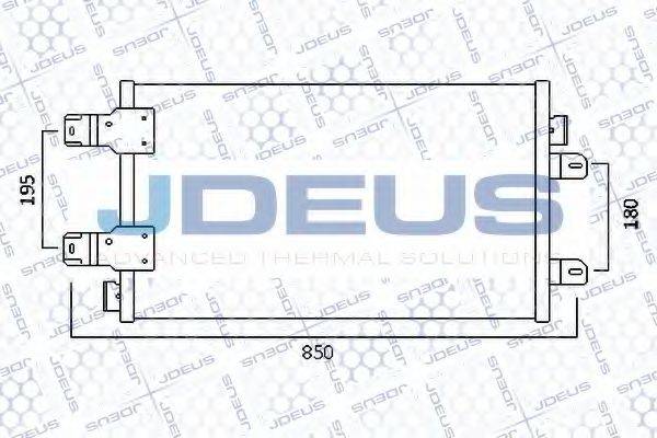 JDEUS 723M89 Конденсатор, кондиционер