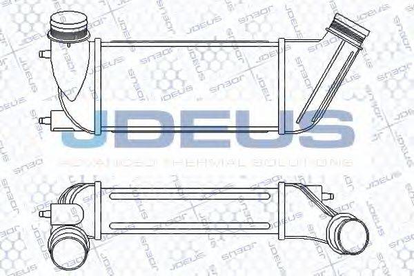 JDEUS 807M26A Интеркулер